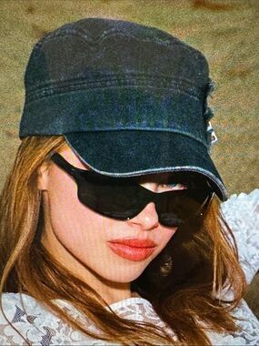 Urban Outfitters Distressed Painter Cap